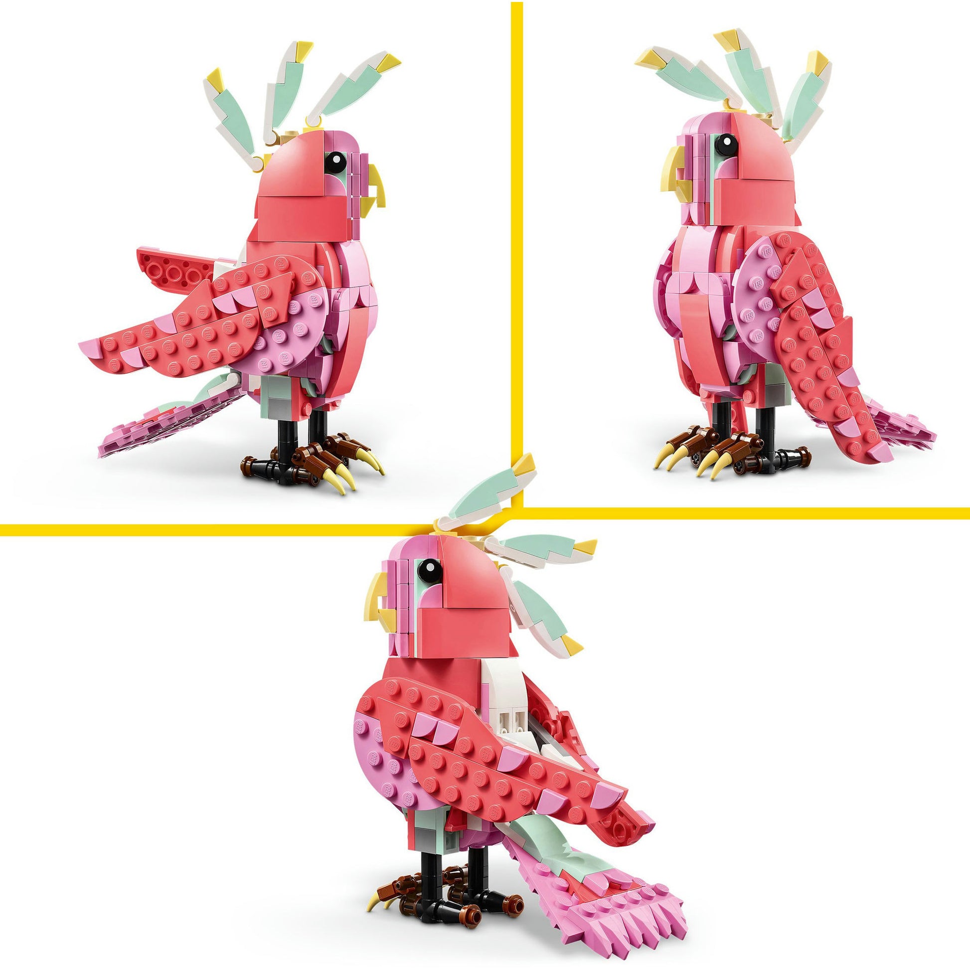 Lego ® creator 3in1 wilde dieren: roze flamingo set - 31170
