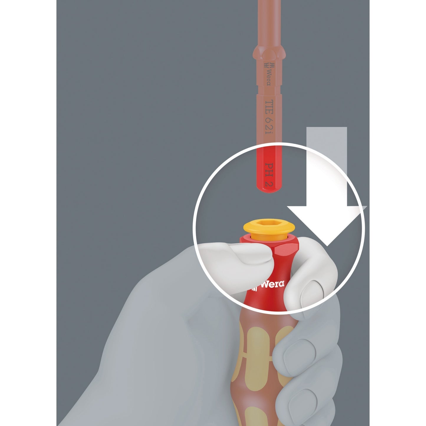 Wera kraftform kompakt vde 16 extra slim 1 tool finder schroevendraaier (rood geel, 16‑delig)