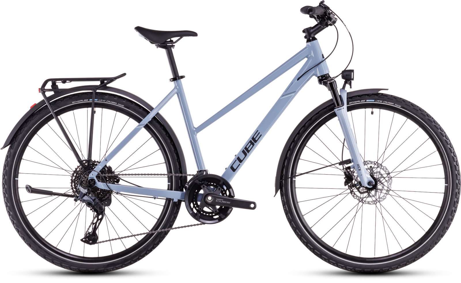 Cube nature exc allroad lady pigeonblue´n´black