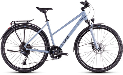 Cube nature exc allroad lady pigeonblue´n´black