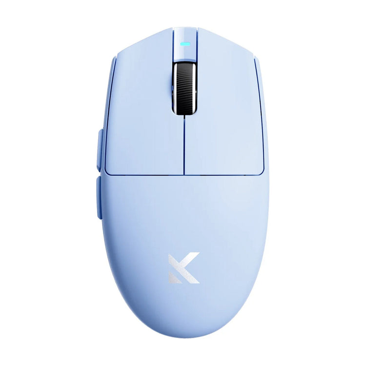Mchose g3 v2 wireless gaming mouse (blauw, tot 12.000 dpi, 2.4 ghz usb-c bluetooth)