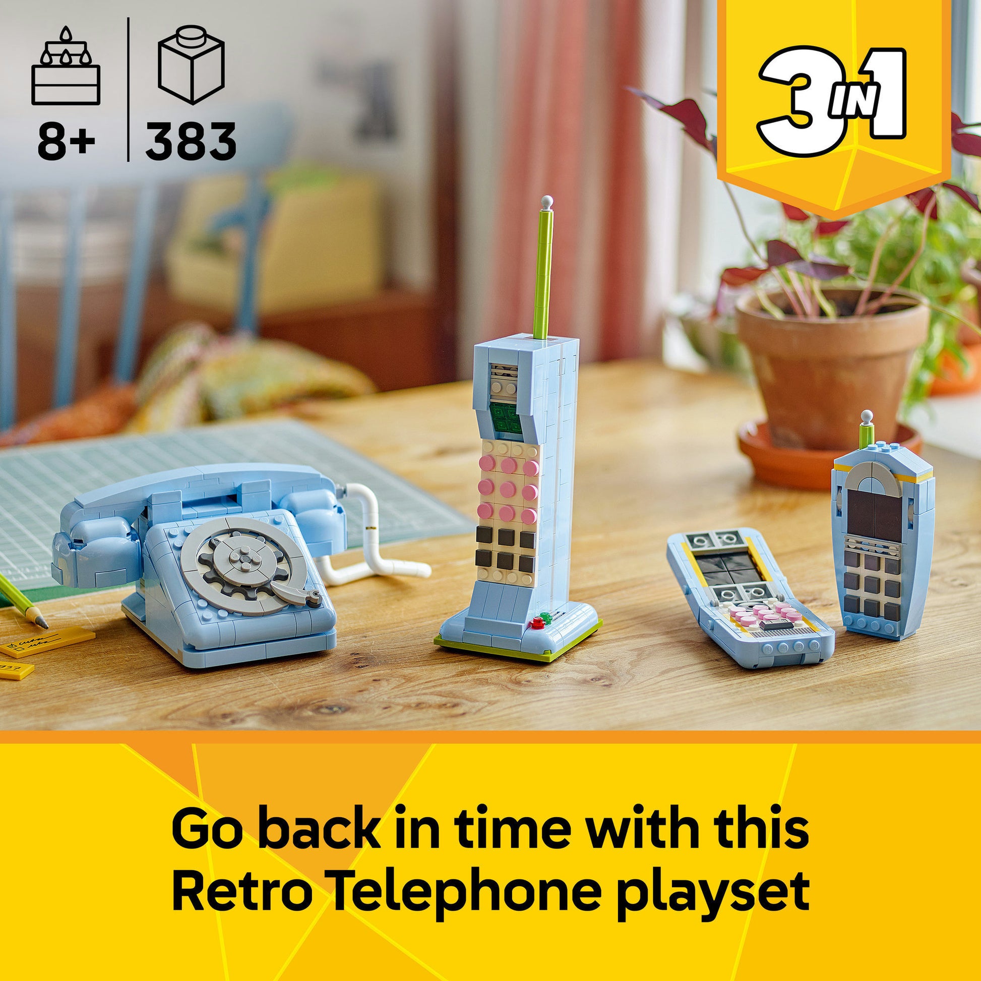 Lego creator 31174 retro telefoon