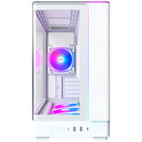 Montech king 15 pro midi tower behuizing (wit | 2x usb-a | 1x usb-c | rgb | window) - afbeelding 2