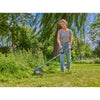 Gardena powertrim 30 18v set 4.0 ah met 18v p4a accu grastrimmer (grijs turquoise, accu en lader inbegrepen)