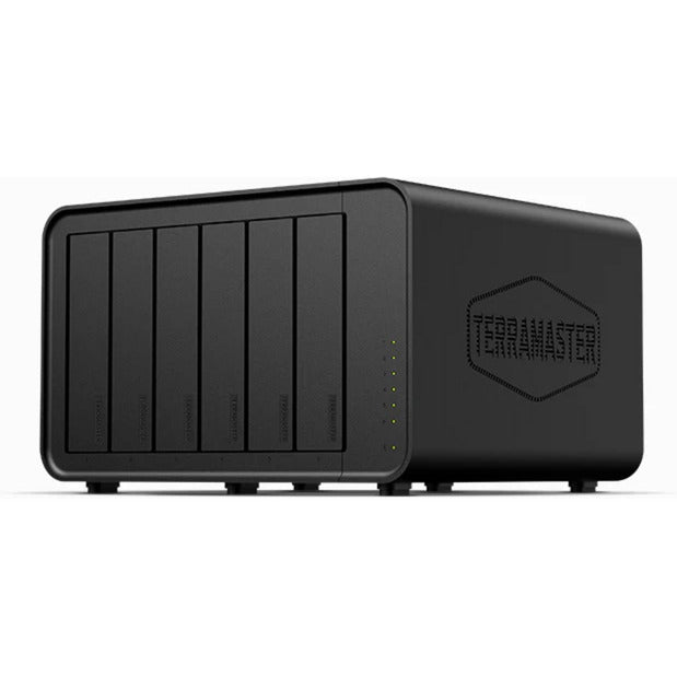 Terramaster f6-424 max nas (zwart, 2x 10gbe, usb, hdmi)