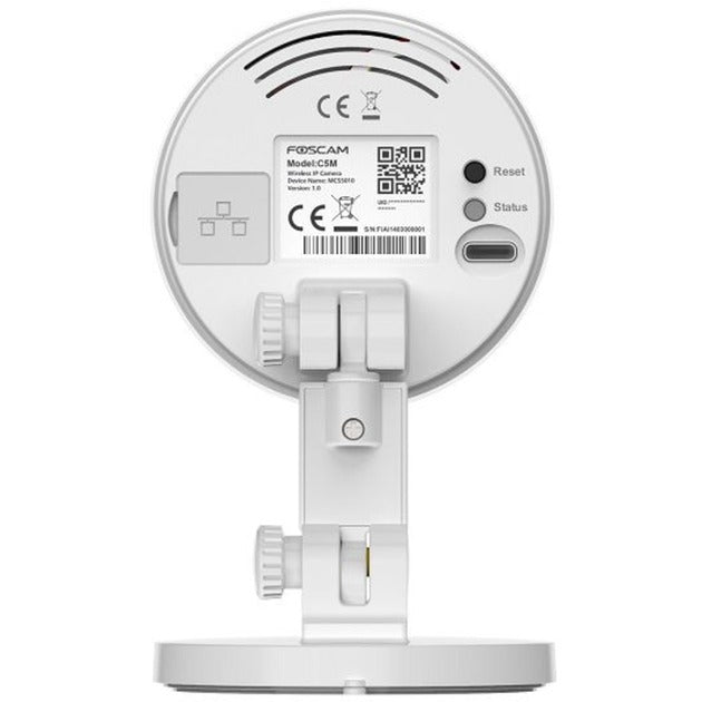 Foscam c5m beveiligingscamera (wit, 3k, 5mp, dual-band wi-fi)