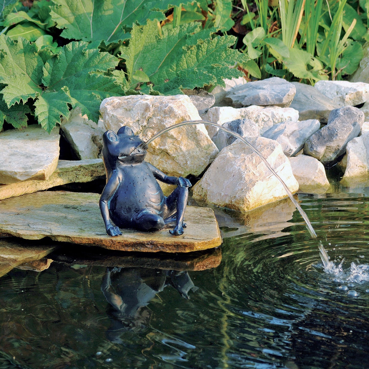 Ubbink kikker spuitfiguur