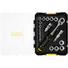 Stanley fatmax tstak doppenset 3 8 fmmt98102-0 dopsleutel (zwart geel, 18 delig)