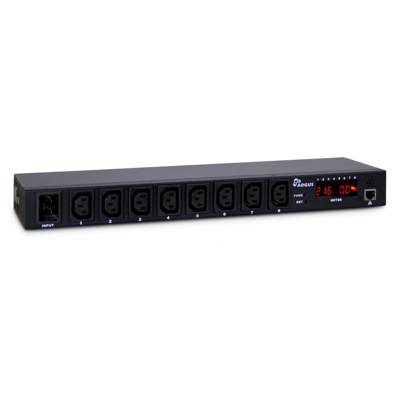 Inter-tech argus sw-0816 stekkerdoos (zwart)