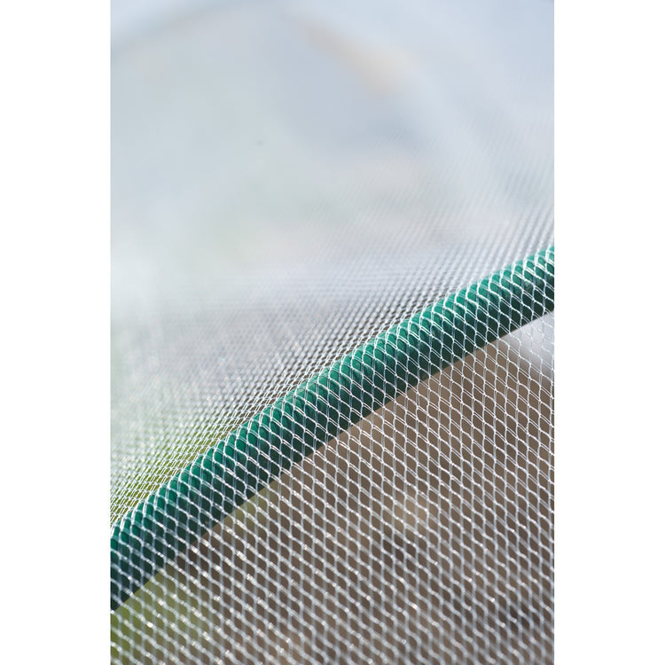 Nature anti-insectengaas insectenhor (wit transparant, 2 x 10 m)