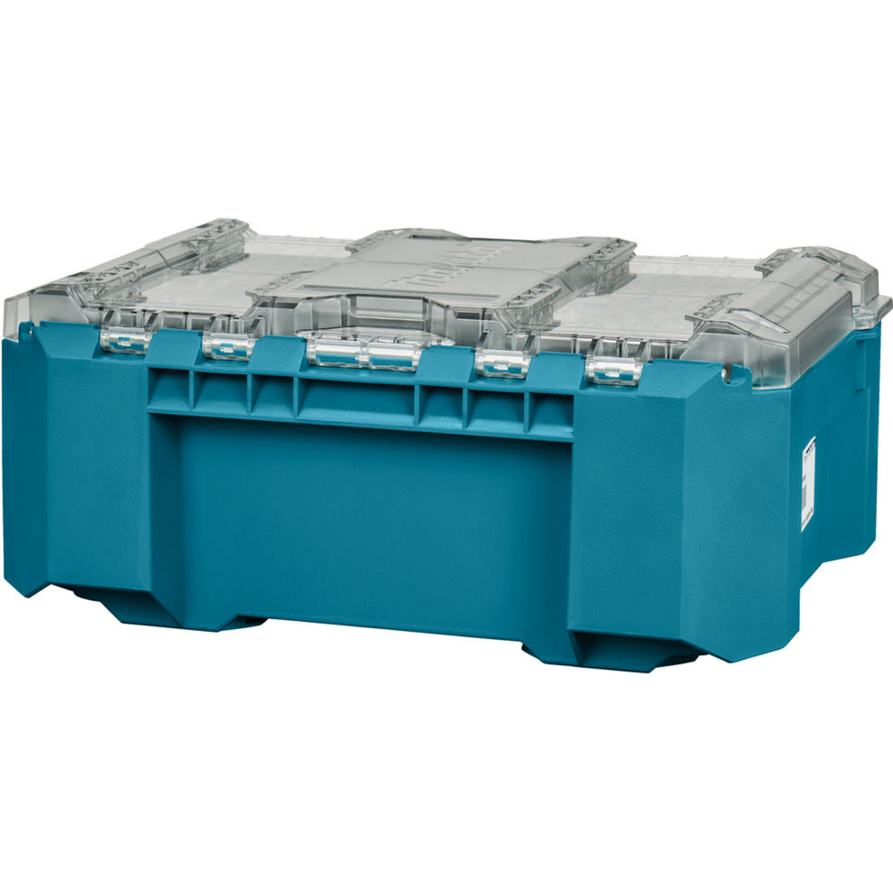 Makita maktrak organizer compact p-91067 gereedschapsbox (blauw zwart)