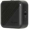 Targus 65w gan wall charger (zwart)