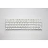 Ducky zero 6108 pure white rgb mechanisch gaming toetsenbord (wit, us lay-out (qwerty), cherry mx2a blue, 100%, rgb leds, double-shot pbt, hot swap, 2.4ghz | bluetooth | usb-c)