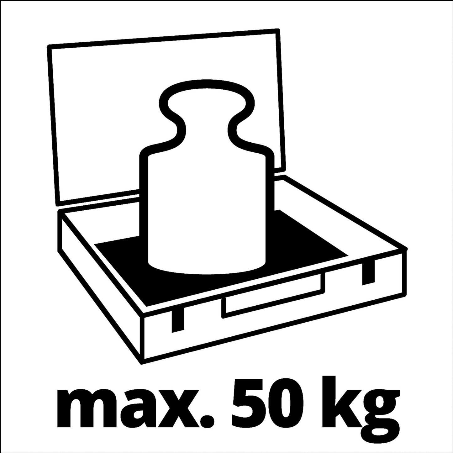Einhell koffer e-box l70 35 - voor universele opslag - max. laadvermogen: 50 kg - zachtschuimbekleding - spatwaterdichte uitvoering - ergonomische handgreep