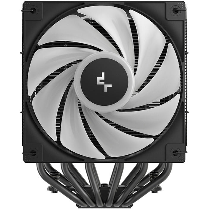 Deepcool ag620 bk argb v2 cpu-koeler (zwart)