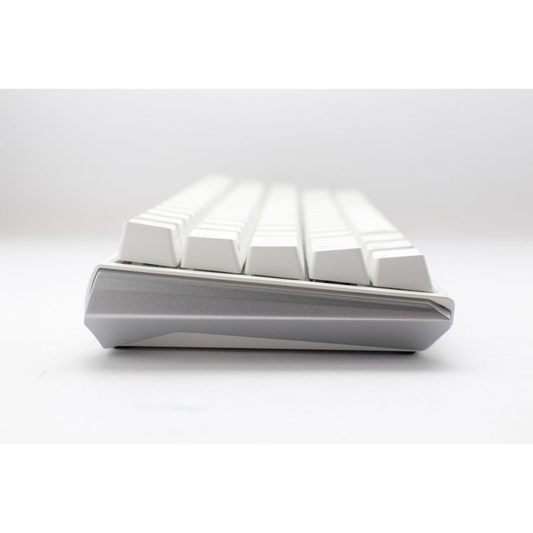 Ducky one 3 classic pure white mini rgb mechanisch toetsenbord (wit, us lay-out (qwerty), cherry mx red, 60%, rgb led, double-shot pbt, hot-swappable, quack mechanics)