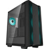 Deepcool cc560 v2 midi tower behuizing (zwart | 2x usb-a | tempered glass)