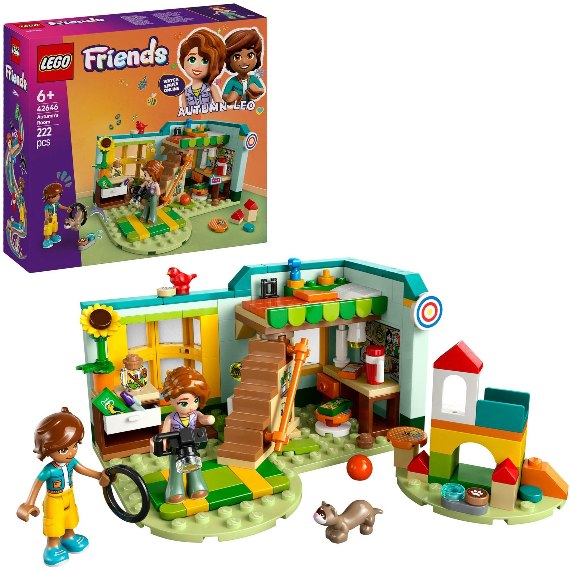 Lego friends - autumns kamer constructiespeelgoed (42646)