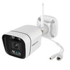 Foscam v8p, 4k 8mp dual-band wifi beveiligingscamera (wit, met geluid- en lichtalarm)