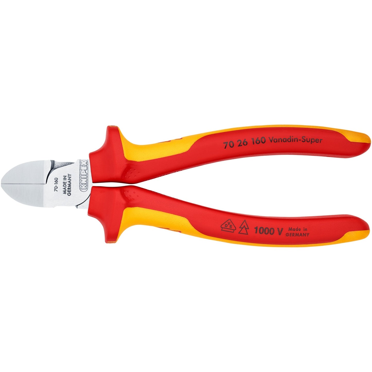 Knipex 7026160 zijsnijtang - 160mm