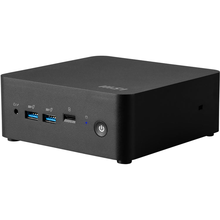 Msi cubi nuc 1mg-001eu mini-pc (zwart | core 7 150u | intel graphics | 16 gb | 1 tb ssd | epeat silver registered)