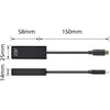 Act connectivity usb-c gigabit netwerkadapter (zwart)