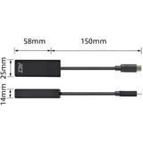 Act connectivity usb-c gigabit netwerkadapter (zwart) - afbeelding 3