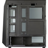 Aerocool shard midi tower behuizing (zwart | 3x usb-a | rgb | window) - afbeelding 11