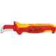 Knipex ontmantelingsmes 9855sb (rood geel, 180 mm)