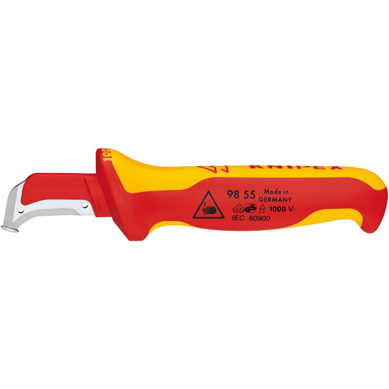 Knipex kabelmes met glijschoen 155 mm vde