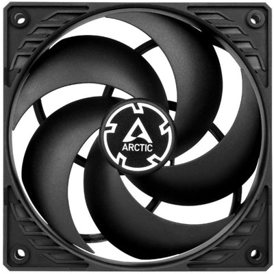 Arctic p12 silent case fan (zwart, 120 x 120 x 25 mm)