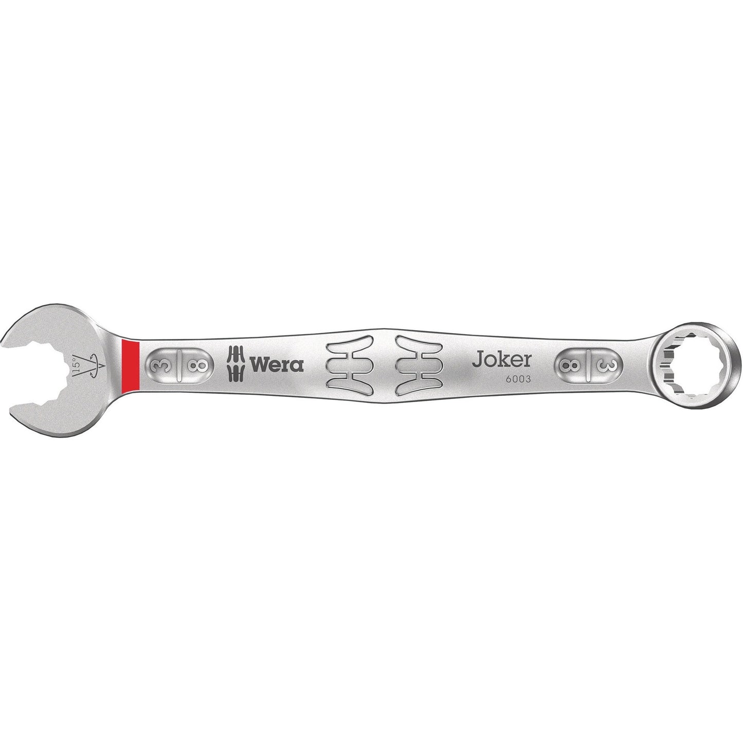 Wera 9642 magneetstrip 6003 joker imperial 1 ringsteeksleutelset moersleutel (inch, 8‑delig)