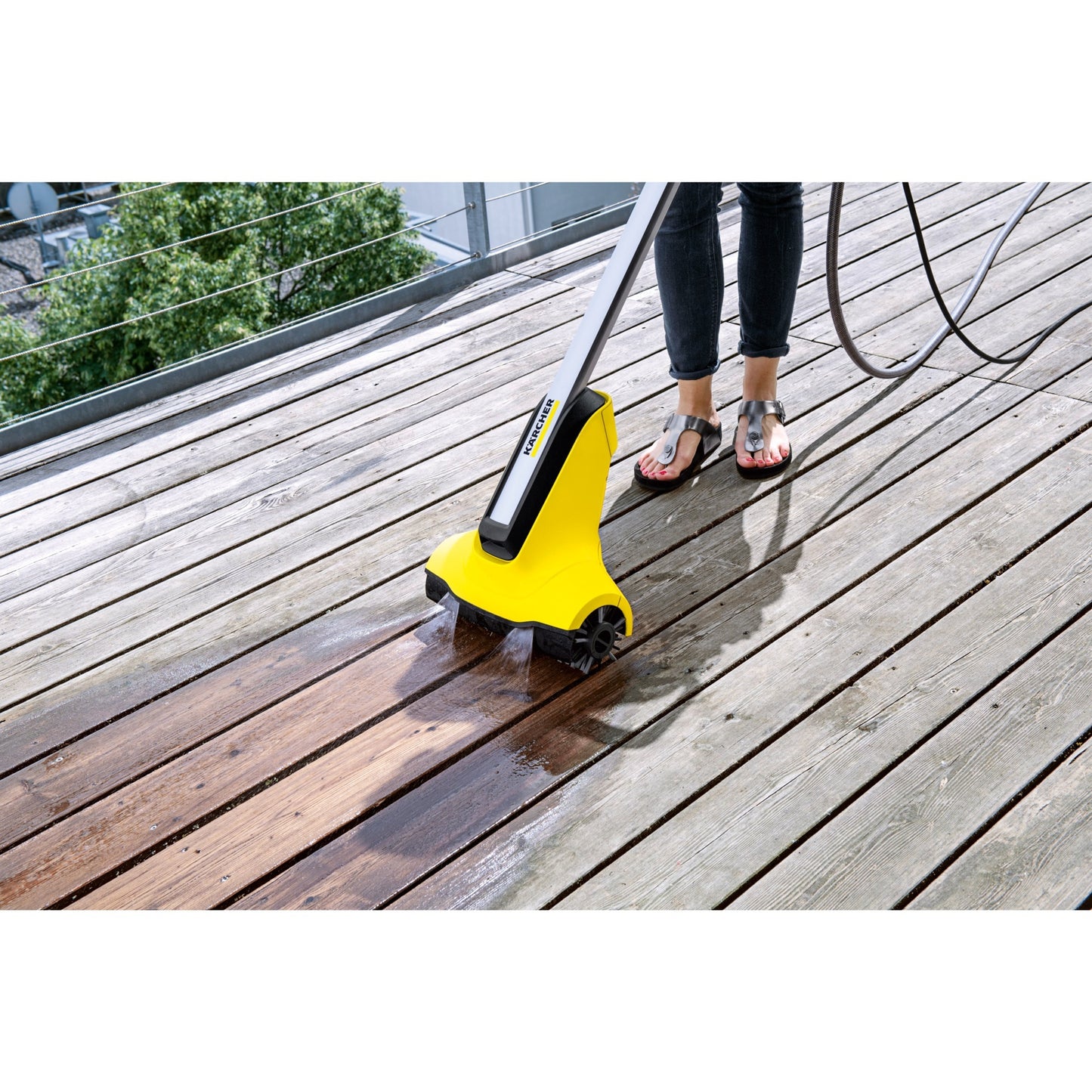 Kärcher terrassenreiniger pcl 4 vloerreiniger (geel zwart, 1.644-000.0)