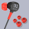 Powera bedrade oordopjes voor nintendo switch 2 in-ear (zwart rood, nintendo switch 2, nintendo switch, nintendo switch - oled model, nintendo switch lite)