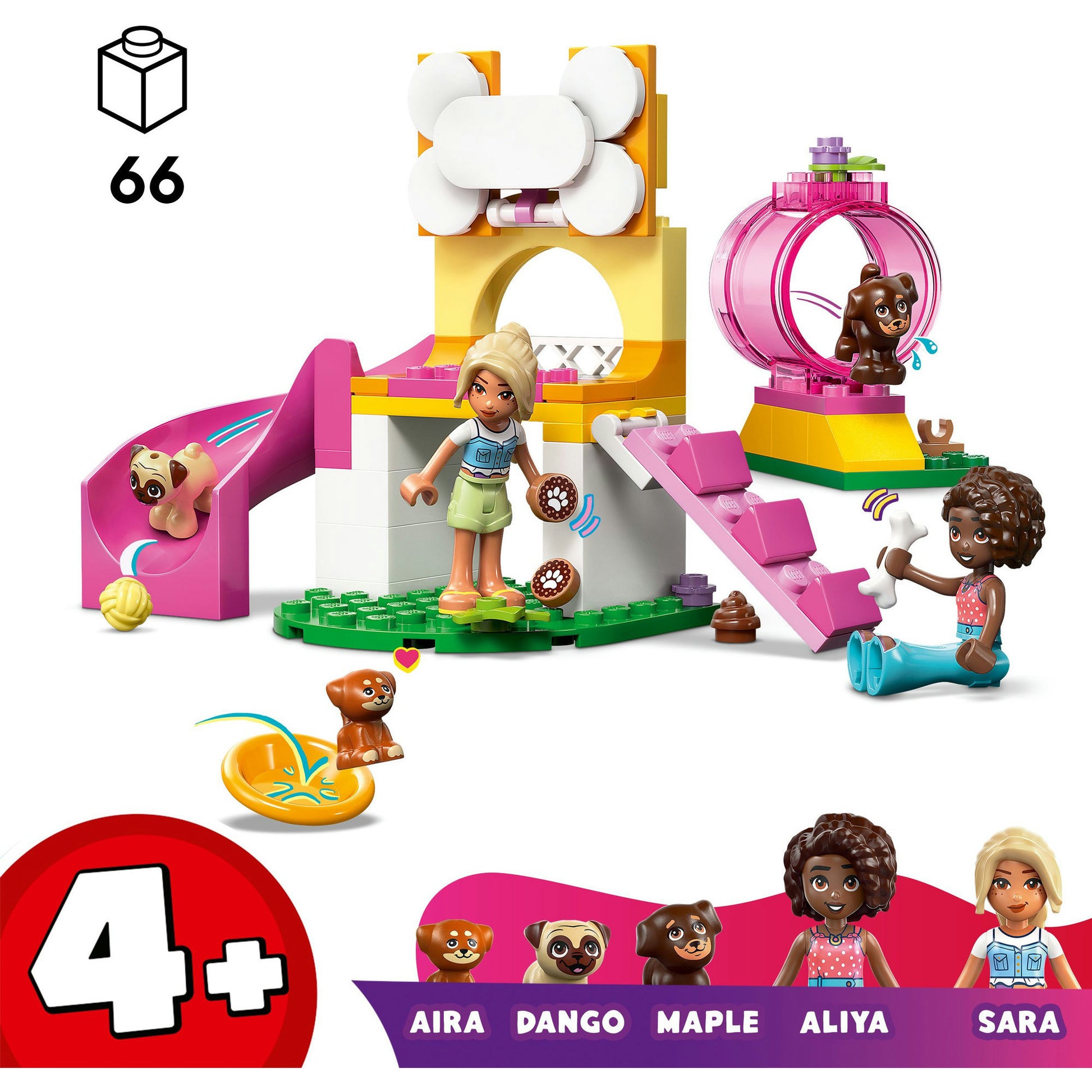Lego friends hondenspeeltuin rollenspel bouwpakket - 42665