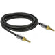 Delock stereokabel 3,5 mm 3 pin-stekker > 3,5 mm 3 pin-stekker (zwart, 3 meter)