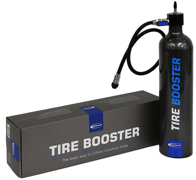 Schwalbe tire booster luchtpomp tubeless incl montage riem 6080.01