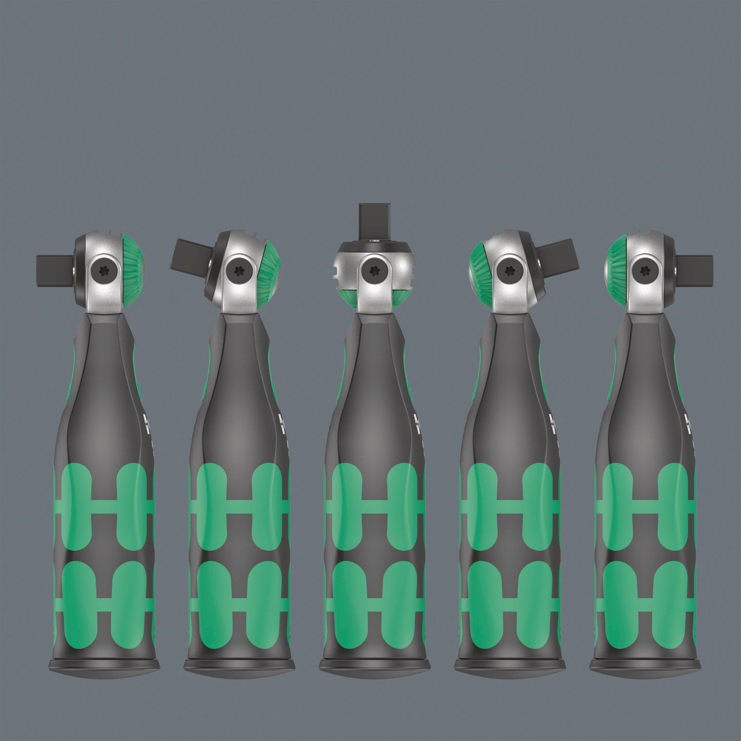 Wera 8009 zyklop pocket set 3 bitset (zwart groen, 27‑delig)