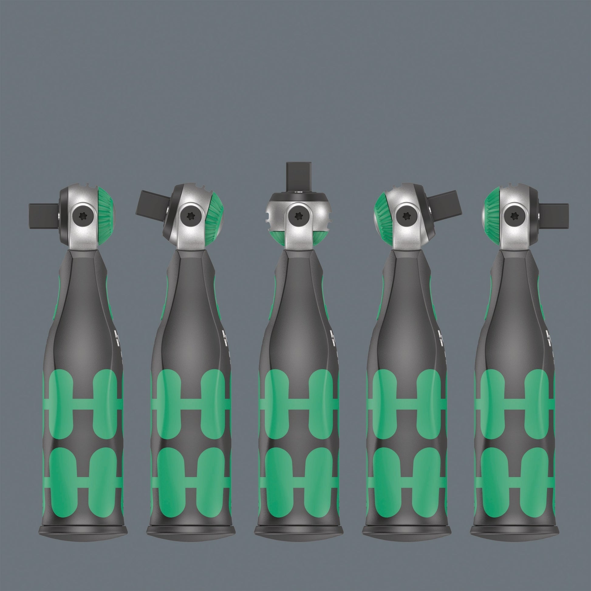 Wera 8009 zyklop pocket set 3 bitset (zwart groen, 27‑delig)