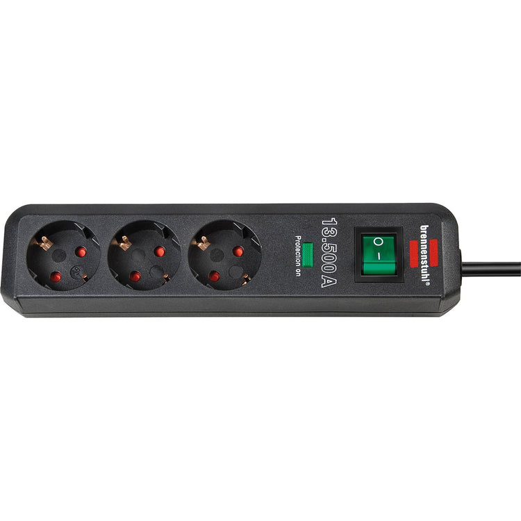 Stekkerdoos brennenstuhl eco-line bn3017 zwart
