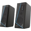 Trust gxt 609 zoxa rgb-verlichte speakerset pc-luidspreker (zwart, rgb led)