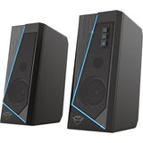 Trust gxt 609 zoxa rgb-verlichte speakerset pc-luidspreker (zwart, rgb led) - afbeelding 2