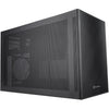 Silverstone sugo 17 mini tower behuizing (zwart | 2x usb-a | 1x usb-c)