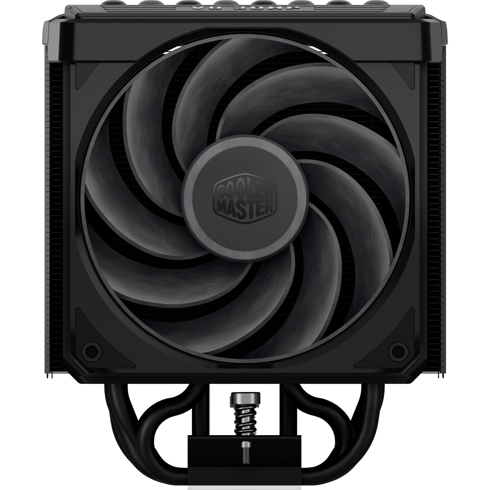 Cooler master v8 ace 3dhp cpu-koeler (zwart, 4-pin pwm)