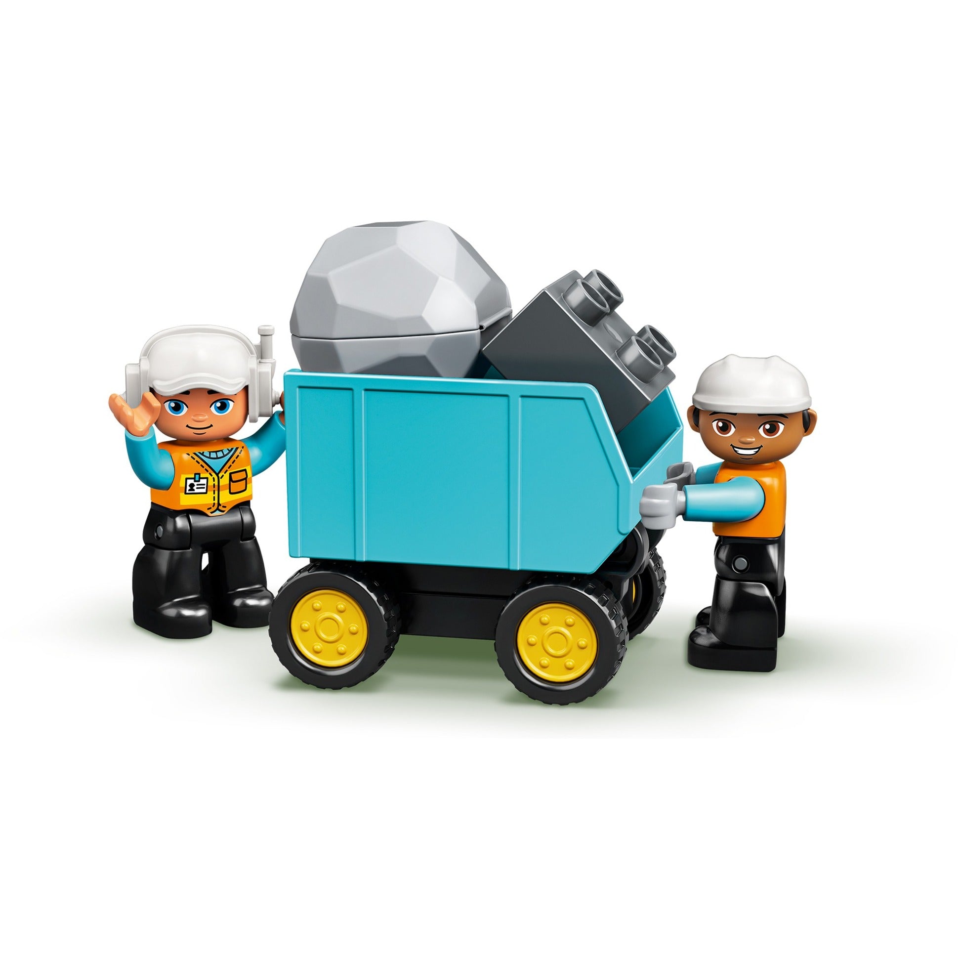 Lego duplo - truck graafmachine met rupsbanden constructiespeelgoed (10931)
