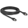 Delock cat.8.1 netwerkkabel (zwart, 3 meter, s ftp, rj-45)