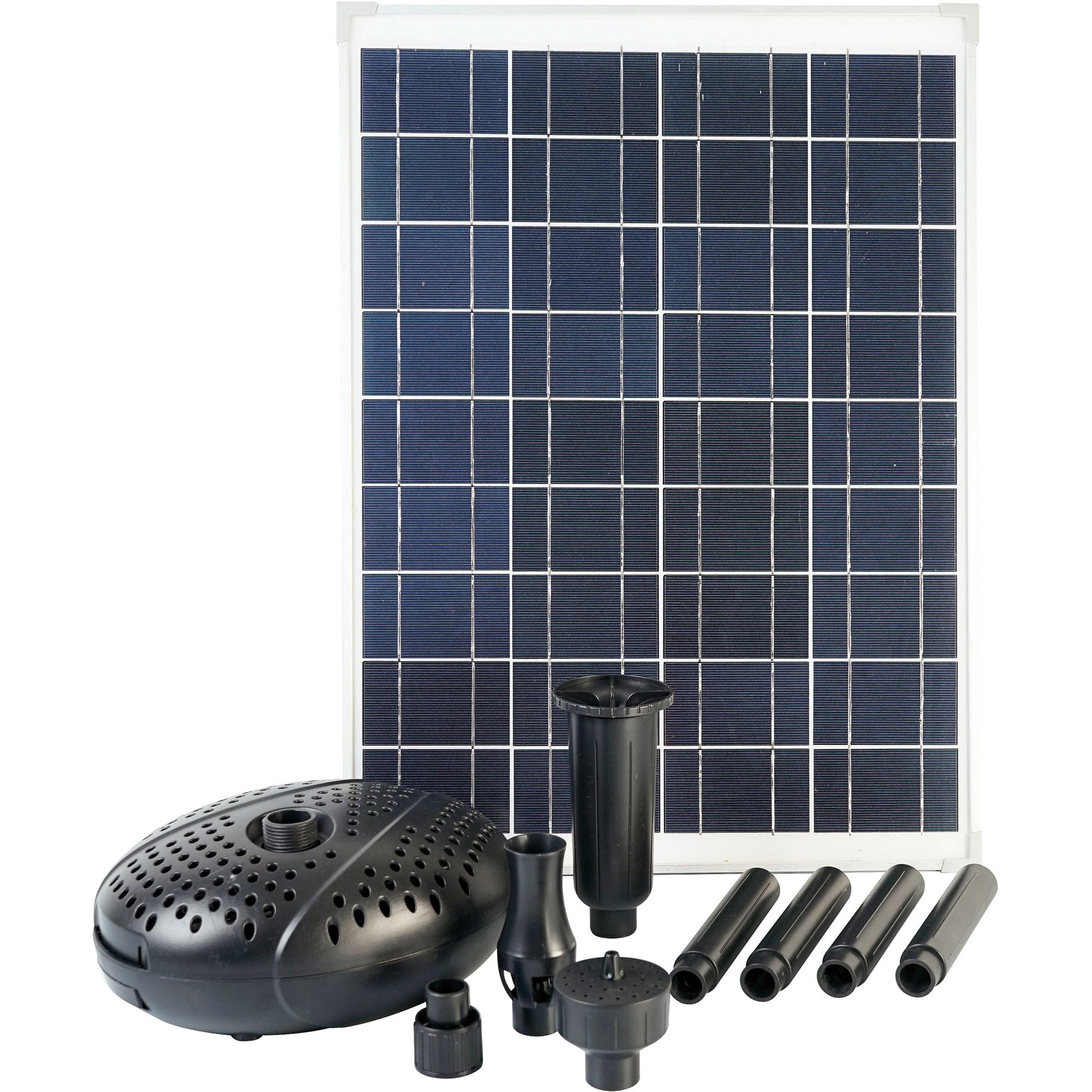 Ubbink solarmax 2500 pomp (zwart, incl. solarpaneel, pomp)