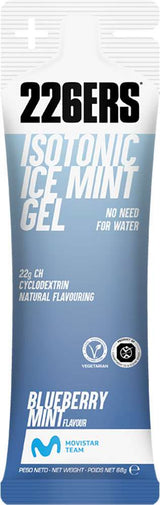 226ers isotonic ice mint gel 68g - afbeelding 2