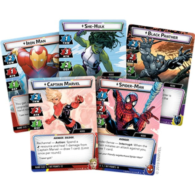 Asmodee marvel champions: the card game kaartspel (engels, 1 - 4 spelers, 45 - 90 minuten, vanaf 14 jaar)