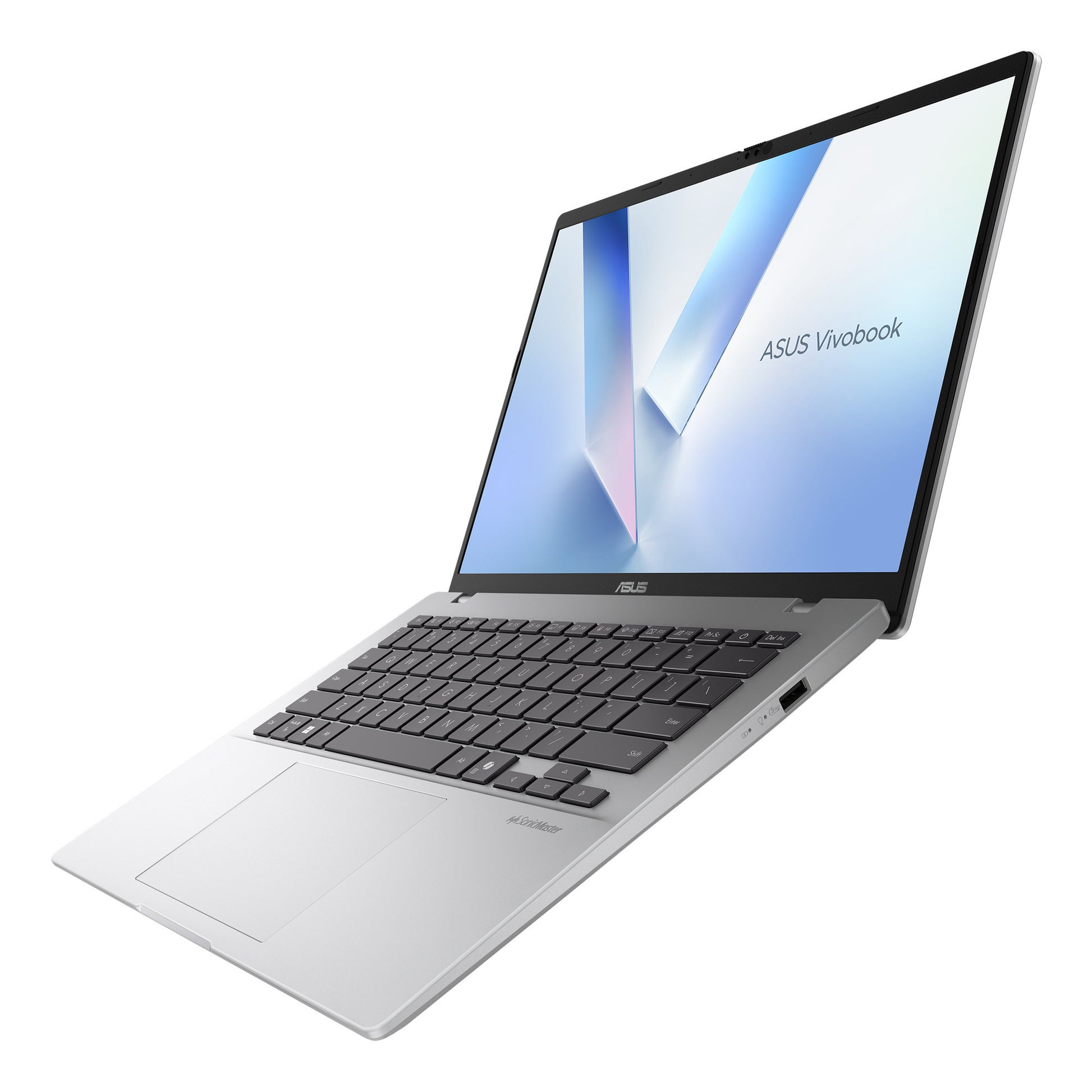 Asus vivobook 14 m1407ga-ly012w 14 copilot+ laptop (zilver | ryzen 7 445 | radeon 840m | 16 gb | 512 gd ssd)